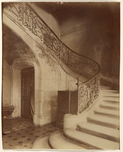 Hotel de la Brinvilliers, giftmorderen, Rue Charles V 12 af Eugène Atget