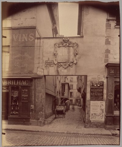 Blindgyden Barbette af Eugène Atget