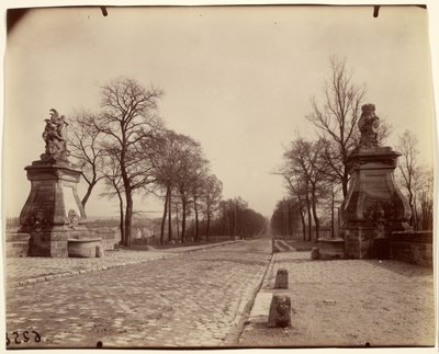 Juvisy, de smukke springvand af Eugène Atget