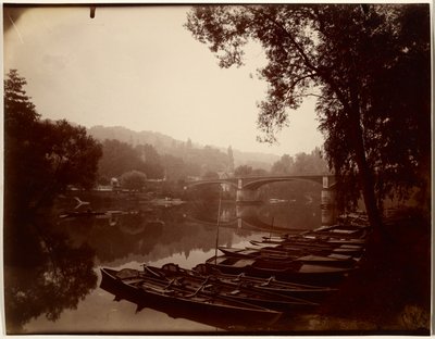 Marne ved La Varenne af Eugène Atget