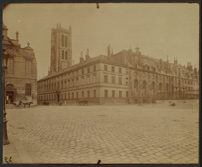 Lycée Henri IV, Rue Clovis 23 af Eugène Atget