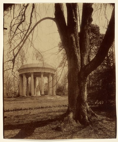 Petit Trianon (Kærlighedens tempel, Petit Trianon) af Eugène Atget
