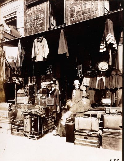 Rue de Petit Chouard af Eugène Atget