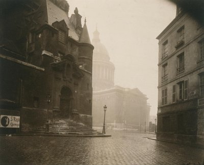 Rue de la Montagne Ste. Genevieve af Eugène Atget