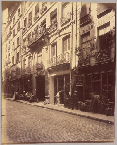 Rue du Petit-Pont af Eugène Atget