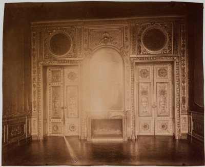 Stue, interiør af Hôtel de Lauzun af Eugène Atget