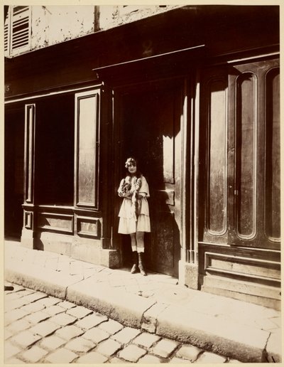 Versailles, Maison Close, Det Lille Palads af Eugène Atget