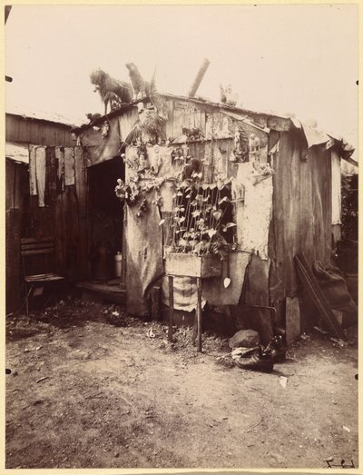 En kludesamlers hus af Eugène Atget
