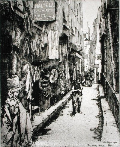 Parisergade, fra 
