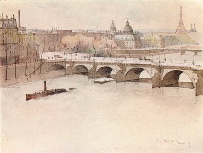 Pont Neuf, 1915 af Eugene Bejot