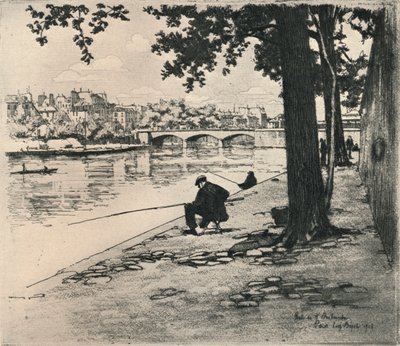 Pont de lArcheveche, 1915 af Eugene Bejot