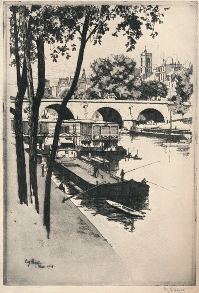 Vaskebåde, 1915 af Eugene Bejot