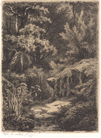 Le petit ruisseau (Den lille bæk) af Eugene Bléry