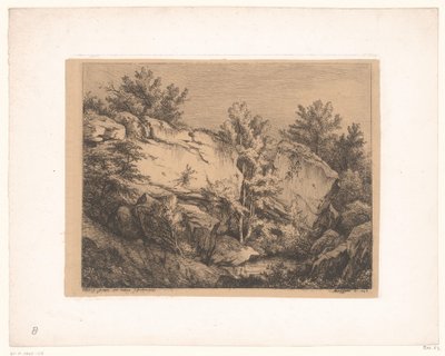 klippelandskab Les Roches du nid de l