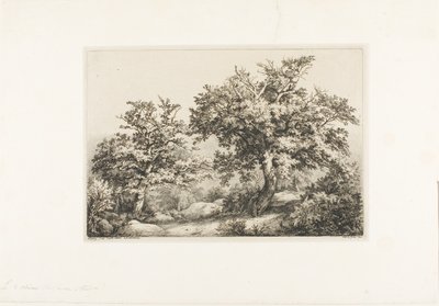 De to ege, Fontainebleau af Eugene Bléry