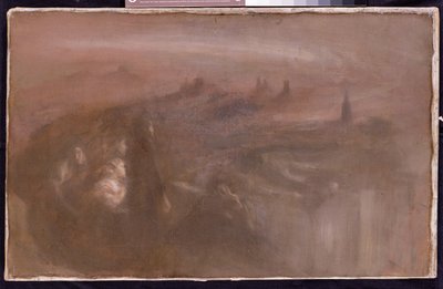 Aurora (olie på lærred) af Eugène Carrière