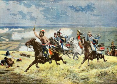 General Francois Macard oplader,1895 (Illustration) af Eugene Chaperon