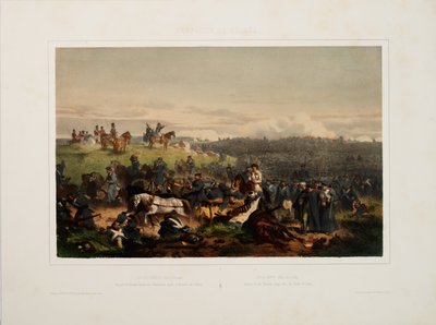 20. september 1854. Den russiske hærs tilbagetog efter slaget ved Alma, 1855. af Eugene Charles Francois Guerard