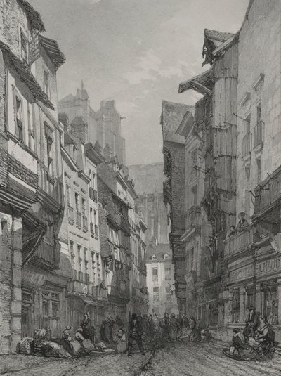 Maleriske og romantiske rejser i det gamle Frankrig. Bretagne.... af Eugene Ciceri