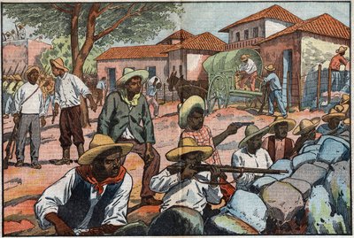 Anti-amerikansk oprør i Nicaragua af Eugene Damblans