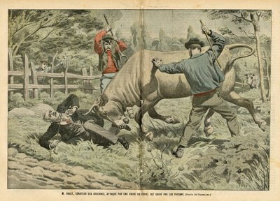 Illustration af Eugene Damblans (1865-1945) i Le Pelerin af Eugene Damblans