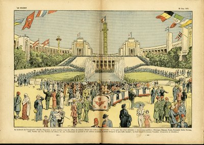 Illustration af Eugene Damblans (1865-1945) i Le Pelerin af Eugene Damblans