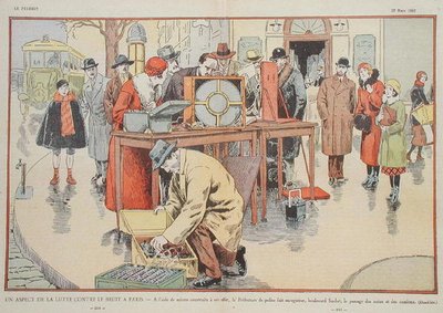Måling af lydniveauer i Paris, fra 