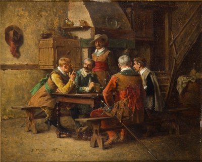 Fritid, 1885 af Eugene Fichel