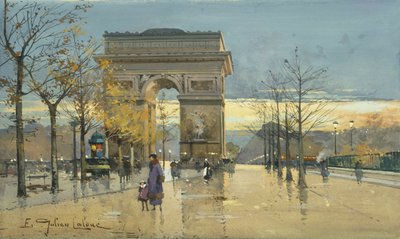 Triumfbue af Eugene Galien Laloue