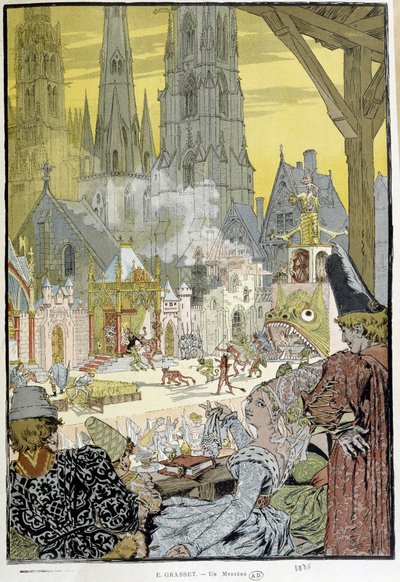 Et mysterium om middelalderen af Grasset af Eugene Grasset