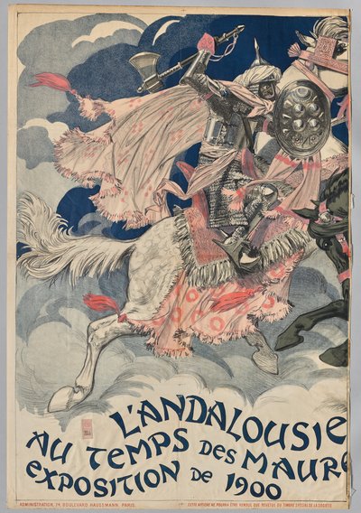 Andalusien på maurernes tid (venstre side) af Eugene Grasset