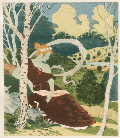 I skoven, 1899. af Eugene Grasset