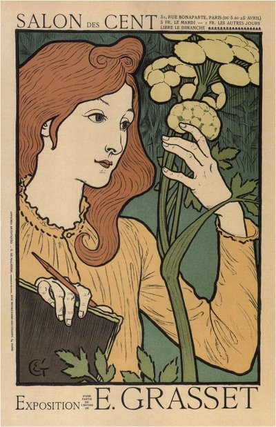 Salon des Cents, 1894 af Eugene Grasset