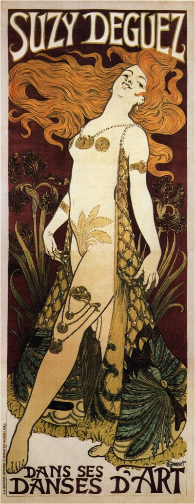 Suzy Deguez, 1905 af Eugene Grasset