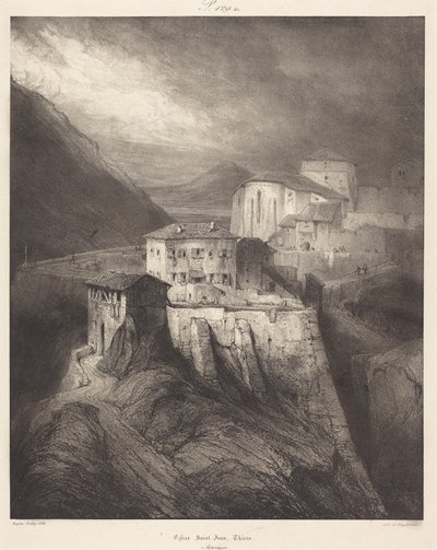 Saint-Jean-kirken, Thiers af Eugene Isabey