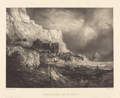 Omkring Dieppe af Eugene Isabey