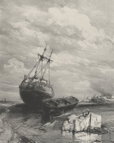 Lavvande, 1833. af Eugene Isabey