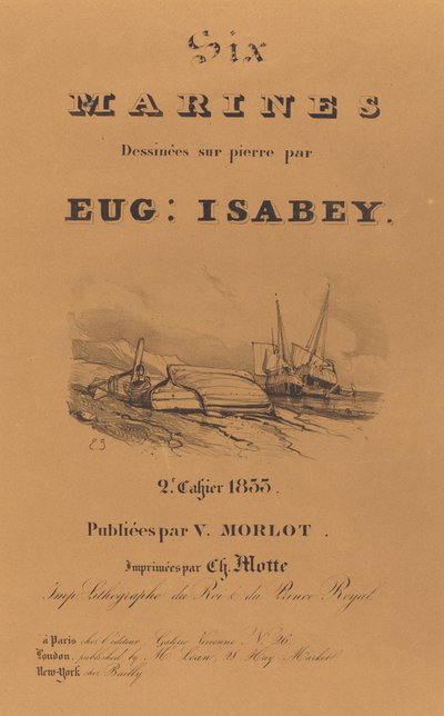 Seks marinesoldater af Eugene Isabey