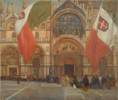 Festdag i Venedig, ca. 1904 af Eugene Lawrence Vail
