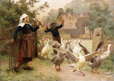 Guiding the Gaggle af Eugene Leon Labitte
