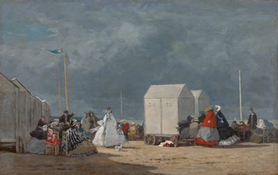 Nærmer sig Storm, 1864. af Eugene Louis Boudin