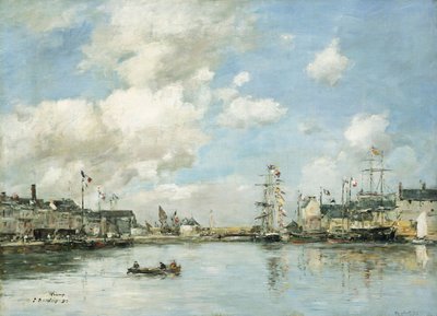 Fecamp, bassinet, 1892 af Eugene Louis Boudin