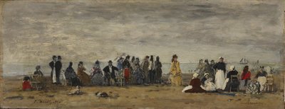 Trouville af Eugene Louis Boudin