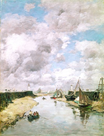 Trouville, 1884 af Eugene Louis Boudin