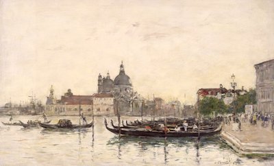 Venedig, Molo af Eugene Louis Boudin