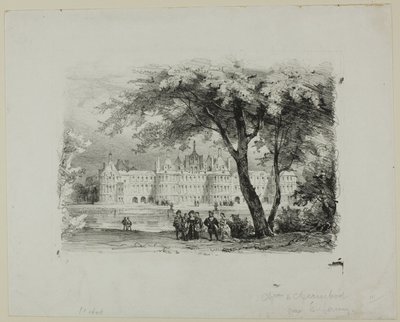 Chambord Slot af Eugene Louis Lami