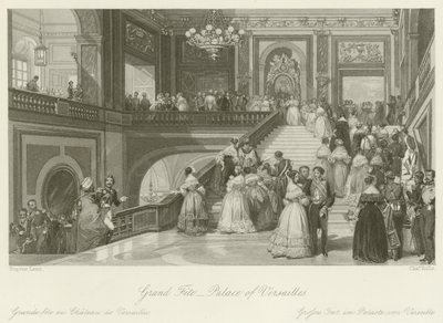 Grand Fete i Versailles-slottet af Eugene Louis Lami