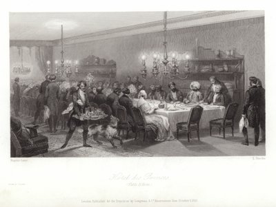 Hotel des Princes af Eugene Louis Lami