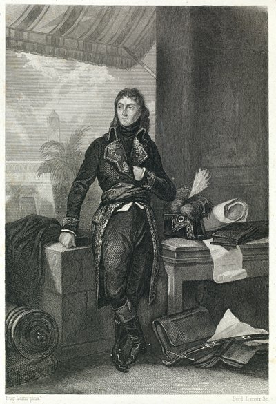 Portræt af general Louis Charles Antoine Desaix af Eugene Louis Lami