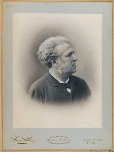 Porträt von Floquet (Charles Thomas), (1828-1896), Anwalt und Politiker af Eugene Pirou
